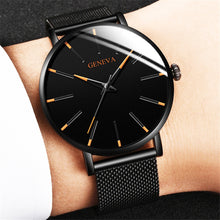 Load image into Gallery viewer, Geneva Minimalist Watch Men Ultra Thin Stainless Steel
