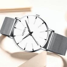 Load image into Gallery viewer, Geneva Minimalist Watch Men Ultra Thin Stainless Steel
