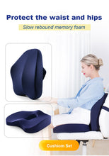 Load image into Gallery viewer, Memory Foam Seat Cushion Orthopedic Pillow Office Chair Cushion Support
