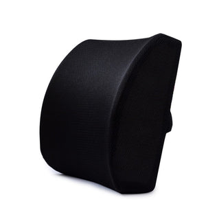 Soft Memory Foam Lumber Support Back Massager Pillow