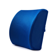 Load image into Gallery viewer, Soft Memory Foam Lumber Support Back Massager Pillow

