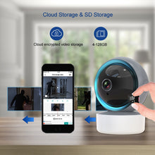 Load image into Gallery viewer, Electronic Baby Monitor with Camera Wifi 3MP HD Cry Babies Nanny Camera Two Way Audio IR Night Vision Baby Sleeping IP Camera
