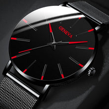 Load image into Gallery viewer, Geneva Minimalist Watch Men Ultra Thin Stainless Steel
