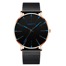 Load image into Gallery viewer, Geneva Minimalist Watch Men Ultra Thin Stainless Steel
