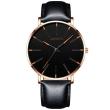 Load image into Gallery viewer, Geneva Minimalist Watch Men Ultra Thin Stainless Steel
