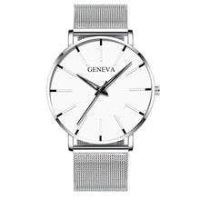 Load image into Gallery viewer, Geneva Minimalist Watch Men Ultra Thin Stainless Steel
