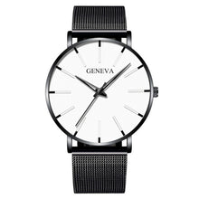 Load image into Gallery viewer, Geneva Minimalist Watch Men Ultra Thin Stainless Steel
