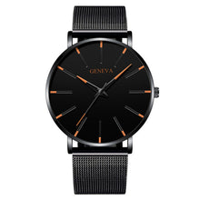 Load image into Gallery viewer, Geneva Minimalist Watch Men Ultra Thin Stainless Steel
