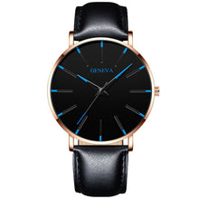 Load image into Gallery viewer, Geneva Minimalist Watch Men Ultra Thin Stainless Steel
