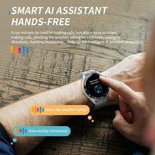 Load image into Gallery viewer, Men Smart Watch HW28 NFC Voice Assistant, Bluetooth Call, Android/iOS
